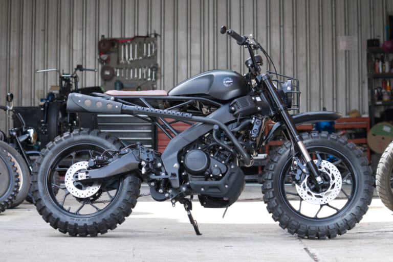 XSR155｜【激シブカスタム】ヤマハXSR155がワイルドなスクランブラーに！タイのカスタムブランド“K-SPEED”が提案するストリートスタイル