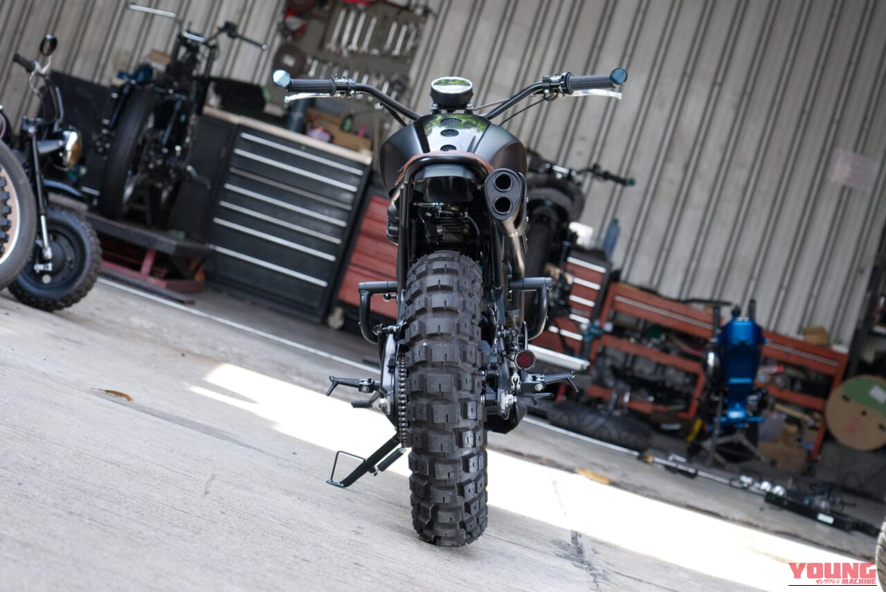 ｜【激シブカスタム】ヤマハXSR155がワイルドなスクランブラーに！タイのカスタムブランド“K-SPEED”が提案するストリートスタイル