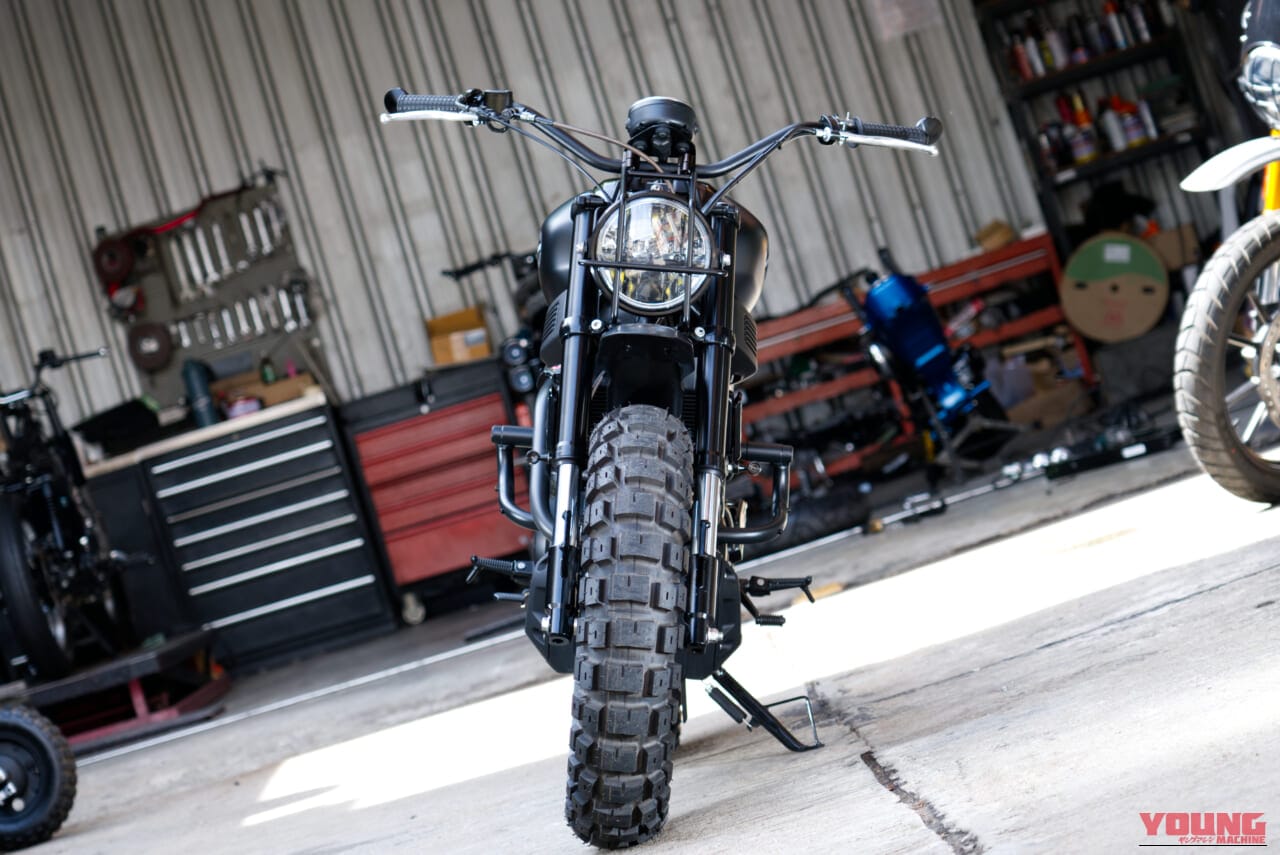 |【激シブカスタム】ヤマハXSR155がワイルドなスクランブラーに!タイのカスタムブランド“K-SPEED”が提案するストリートスタイル