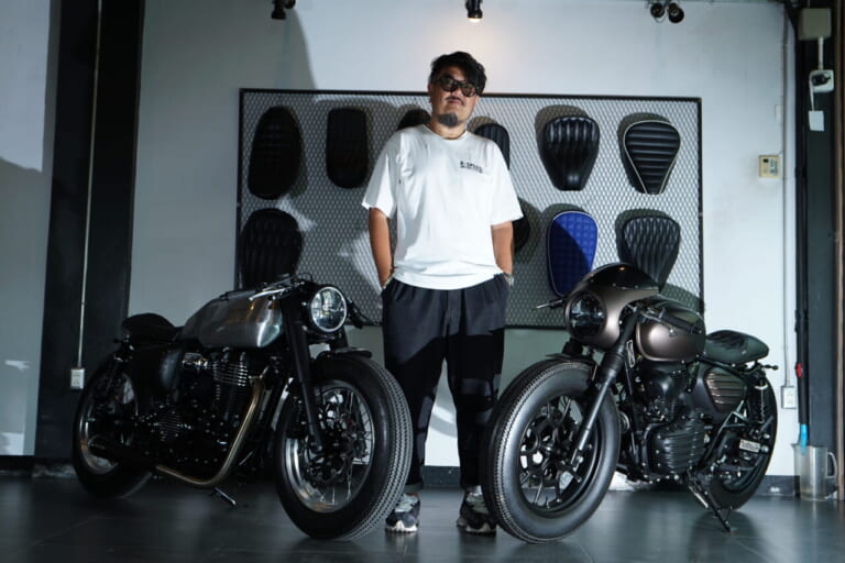 タナディッツ氏|【激シブカスタム】ヤマハXSR155がワイルドなスクランブラーに!タイのカスタムブランド“K-SPEED”が提案するストリートスタイル