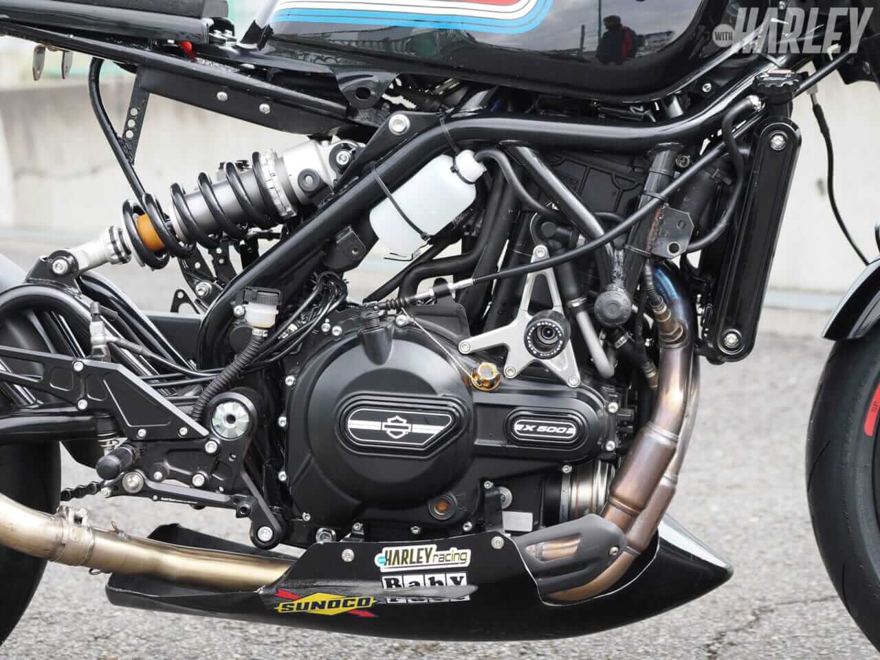 ｜ピンストライプでレーサーを仕上げる。KID KUSTOM PAINT X500 レインボーライン!＜X350&500 CUSTOM PROJECT＞