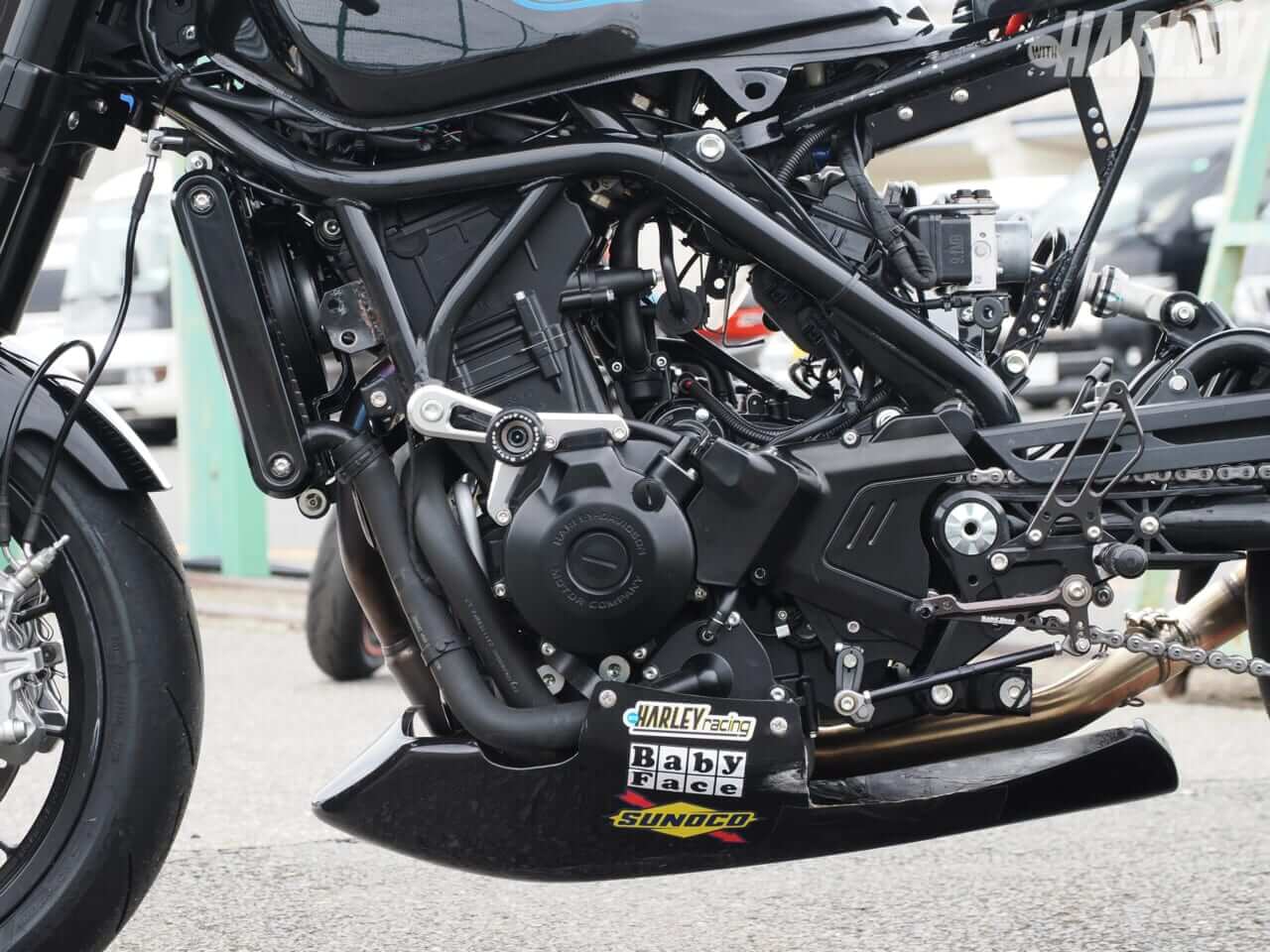 |ピンストライプでレーサーを仕上げる。KID KUSTOM PAINT X500 レインボーライン!<X350&500 CUSTOM PROJECT>