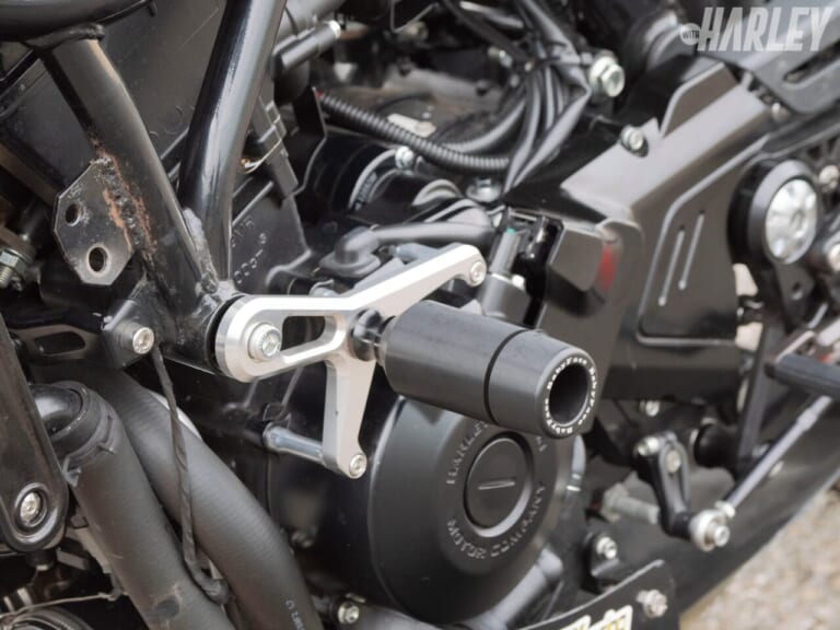 ハーレーダビッドソン|X500|KID KUSTOM PAINT|ピンストライプでレーサーを仕上げる。KID KUSTOM PAINT X500 レインボーライン!<X350&500 CUSTOM PROJECT>