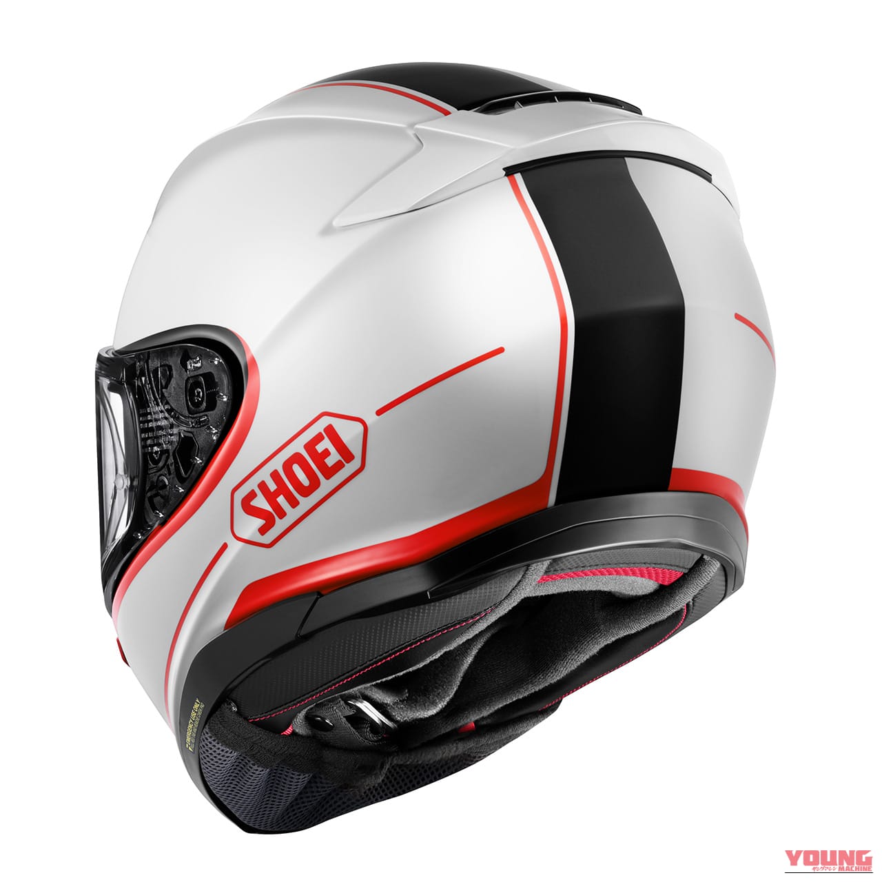 Z-9 BURNSIDE(TC-10)|【10月発売】SHOEI期待の新作「Z-9」に早くもグラフィックモデル『BURNSIDE』登場!アシンメトリーなラインがカッコよすぎる