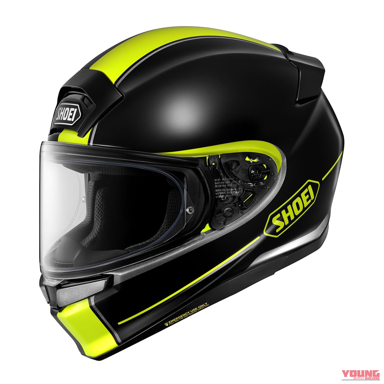 Z-9 BURNSIDE(TC-3)｜【10月発売】SHOEI期待の新作「Z-9」に早くもグラフィックモデル『BURNSIDE』登場！アシンメトリーなラインがカッコよすぎる