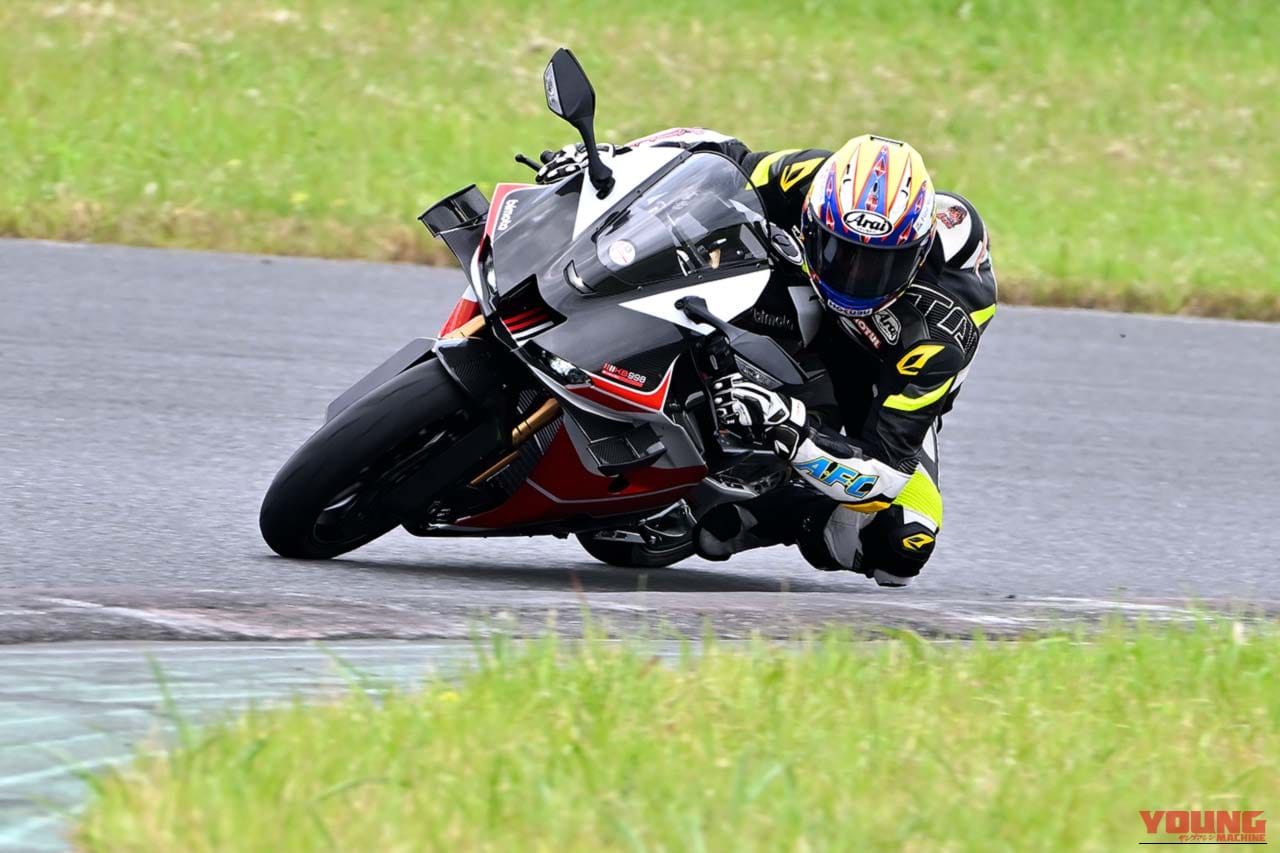 |【試乗インプレ】ビモータ KB998 Rimini|WSBKで勝つための693万円!青木宣篤が「ほぼレーサー」と語る本気度とは