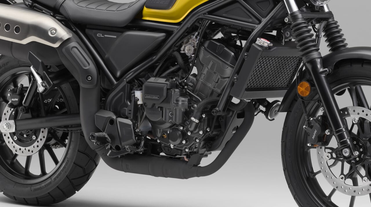 シャシー|ホンダCL250/Eクラッチ〈いま国内で買える新型バイクカタログ|軽二輪(250-126cc)〉【2026最新版】