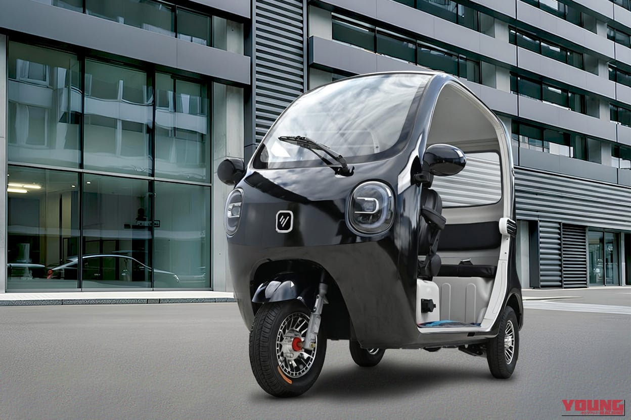 ビベルCOCO|【69万円〜】家庭用コンセントで手軽に充電。普通免許でOK、車検・車庫証明ナシ! お子さんの送迎に。街乗り最強の“3人乗りEV”が爆売れ中!