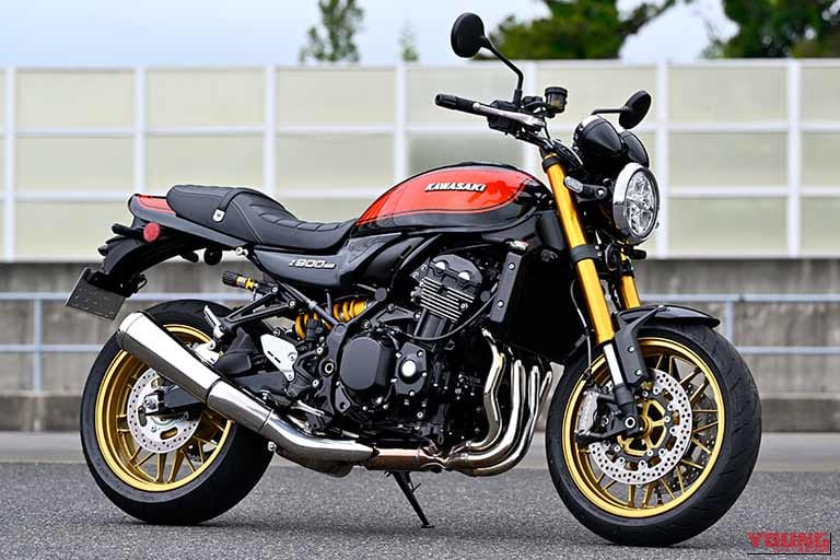 カワサキZ900RS スペシャルディションの右側面｜「気持ち悪いくらい速い…」「カワサキが本気で作り込んでる」フルモデルチェンジを果たしたZ900RS SE（2026年モデル）のスゴい内容を試乗でチェック