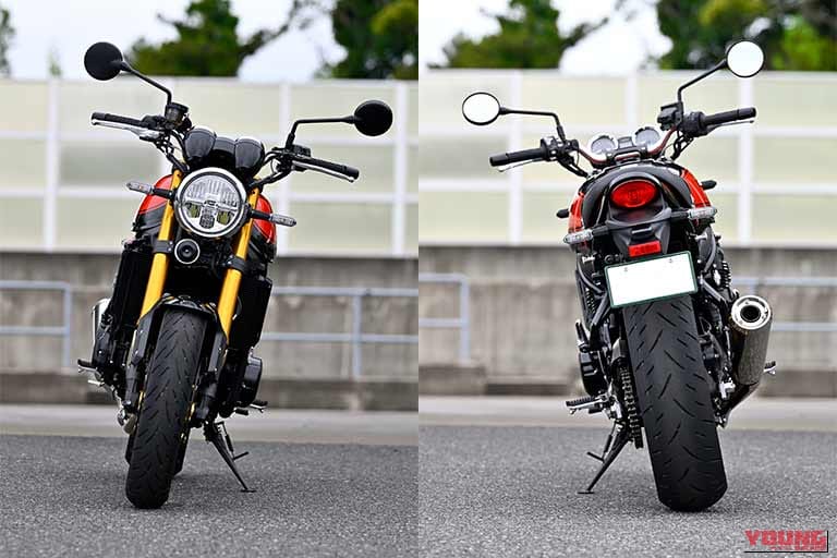 カワサキZ900RS SEの正面とリア|「気持ち悪いくらい速い…」「カワサキが本気で作り込んでる」フルモデルチェンジを果たしたZ900RS SE(2026年モデル)のスゴい内容を試乗でチェック