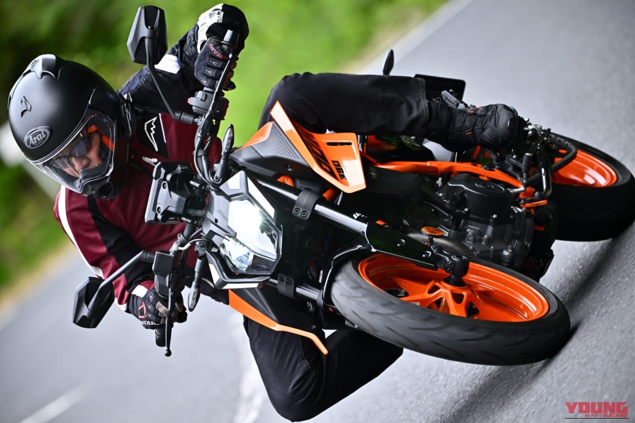 KTM 390DUKE試乗レポート|【ミドルクラス最高の電脳体験が可能!!】KTM 390DUKE試乗レポート