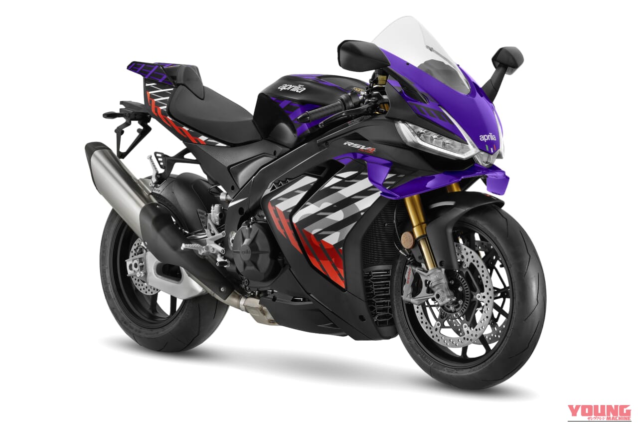 aprilia RSV4 FACTORY｜【12台限定】220馬力のV4エンジン搭載で、最新の予測型電子制御で限界を超える。 アプリリア最強のスーパースポーツ「RSV4ファクトリー」新型が受注開始