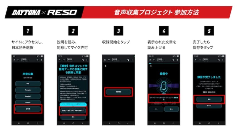 RESO Pilotシリーズ|【最高峰インカムが当たる】デイトナ「RESO」の日本語ボイスコマンド開発に協力して『RESO Pilot PRO』をGETしよう!