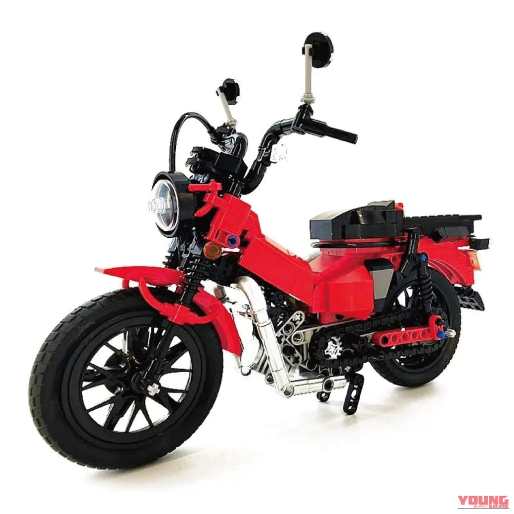 523ピースに込められたホンダの魂。大人が夢中になるCT125ハンターカブの極上ブロックが成田空港T3で販売開始｜523ピースに込められたホンダの魂。大人が夢中になるCT125ハンターカブの極上ブロックが成田空港T3で販売開始
