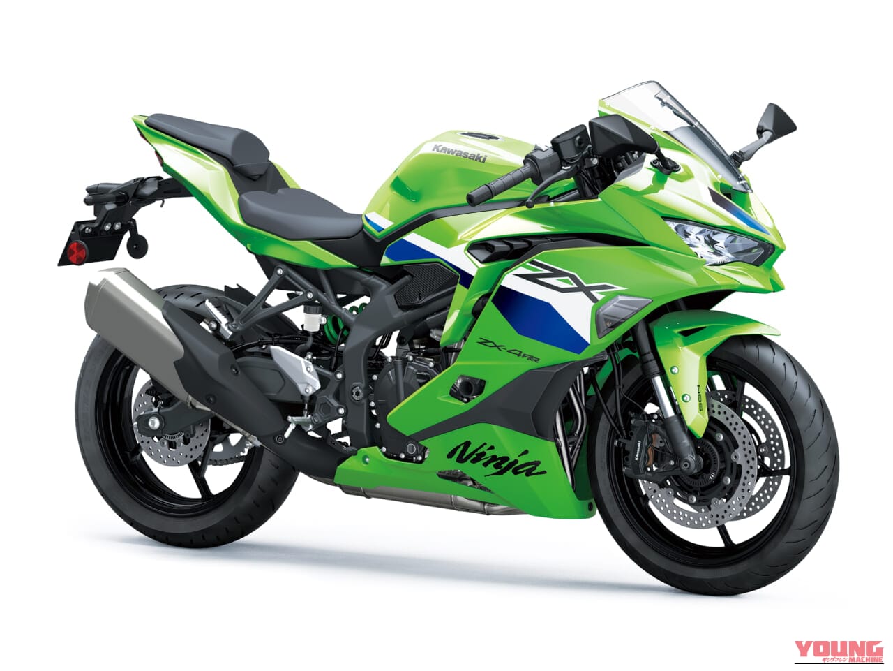 Kawasaki Ninja ZX-4RR｜新色ギャラクシーシルバーが登場! カワサキ最強ヨンヒャク「Ninja ZX-4R/RR」2027年モデルがついに発売