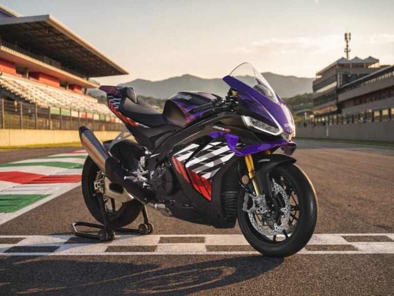 aprilia RSV4 FACTORY｜【12台限定】220馬力のV4エンジン搭載で、最新の予測型電子制御で限界を超える。 アプリリア最強のスーパースポーツ「RSV4ファクトリー」新型が受注開始