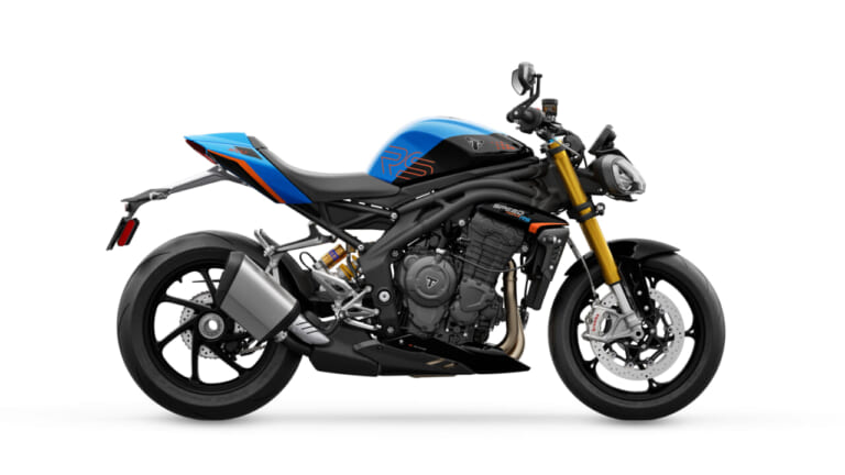 Triumph Speed Triple 1200 RS｜鮮烈なコントラストに惚れる。視線を奪う、トライアンフの2027年モデルの新色が魅せる英国流のエレガンス【輸入バイク新型】