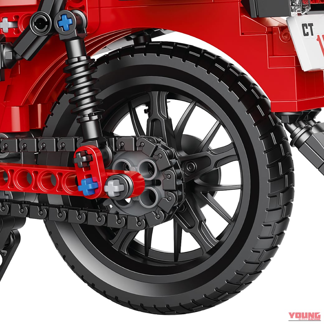 523ピースに込められたホンダの魂。大人が夢中になるCT125ハンターカブの極上ブロックが成田空港T3で販売開始|523ピースに込められたホンダの魂。大人が夢中になるCT125ハンターカブの極上ブロックが成田空港T3で販売開始