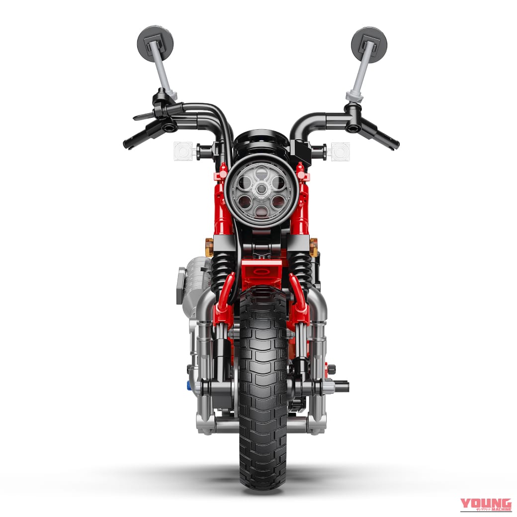 523ピースに込められたホンダの魂。大人が夢中になるCT125ハンターカブの極上ブロックが成田空港T3で販売開始|523ピースに込められたホンダの魂。大人が夢中になるCT125ハンターカブの極上ブロックが成田空港T3で販売開始