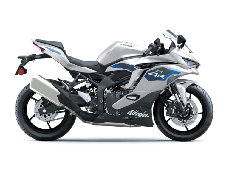 Kawasaki Ninja ZX-4R SE|新色ギャラクシーシルバーが登場! カワサキ最強ヨンヒャク「Ninja ZX-4R/RR」2027年モデルがついに発売