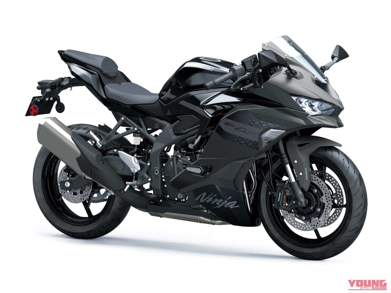 Kawasaki Ninja ZX-4R SE|新色ギャラクシーシルバーが登場! カワサキ最強ヨンヒャク「Ninja ZX-4R/RR」2027年モデルがついに発売