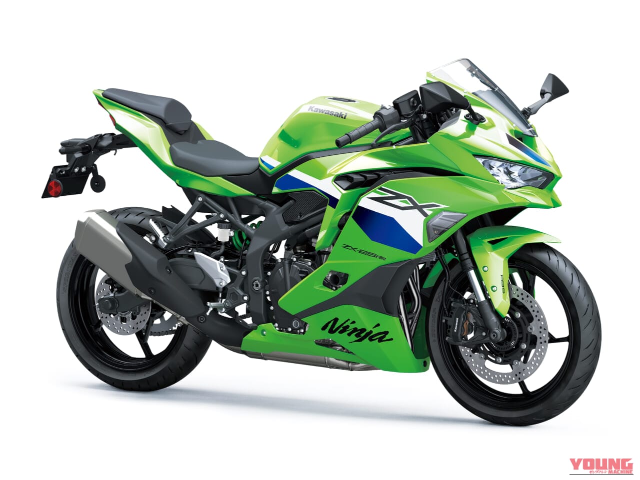 Kawasaki Ninja ZX-25RR|2万回転の咆哮はそのままに、クラス唯一の4気筒が漆黒をまとった! カワサキ250ccスーパースポーツに2027年モデルが登場【Ninja ZX-25R】