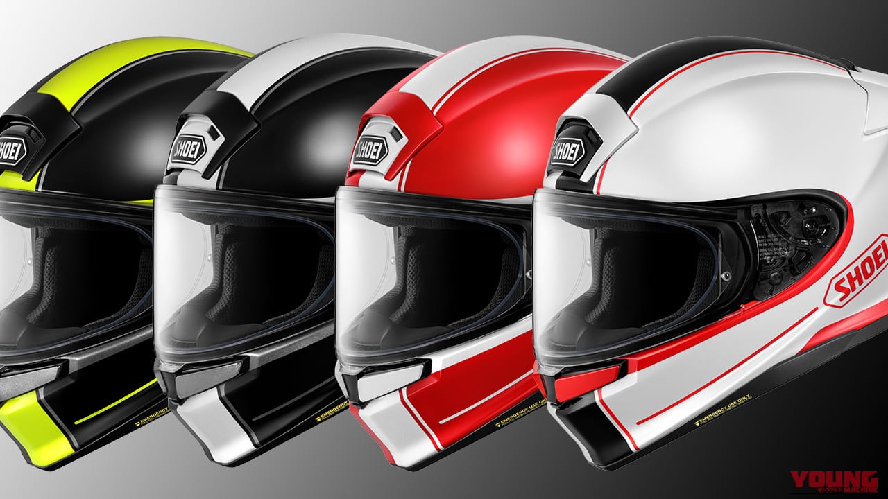 【10月発売】SHOEI期待の新作「Z-9」に早くもグラフィックモデル『BURNSIDE』登場！アシンメトリーなラインがカッコよすぎる