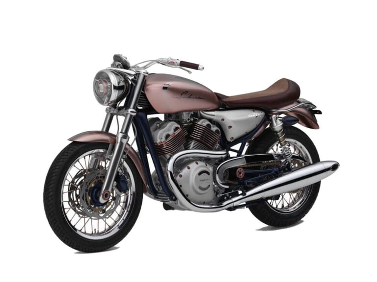 YAMAHA XS-V1 Sakura｜1000cc空冷Vツインの美学、幻の名車”Sakura”に逢える。鳥取・若桜町のデジタルスタンプラリー「よくばりロマン紀行 SEASON3」が開催中