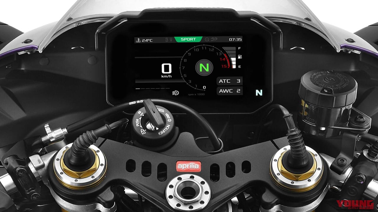【12台限定】220馬力のV4エンジン搭載で、最新の予測型電子制御で限界を超える。 アプリリア最強のスーパースポーツ「RSV4ファクトリー」新型が受注開始