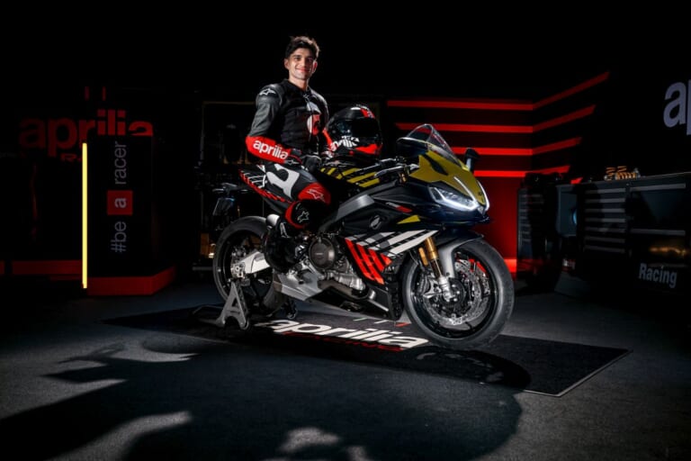 aprilia RS 660 Factory｜【限定12台】198万円で手に入れる高次元のコーナリング。105馬力エンジンとウイングレットで戦闘力が向上した、アプリリア「RS 660ファクトリー」の妥協なき進化