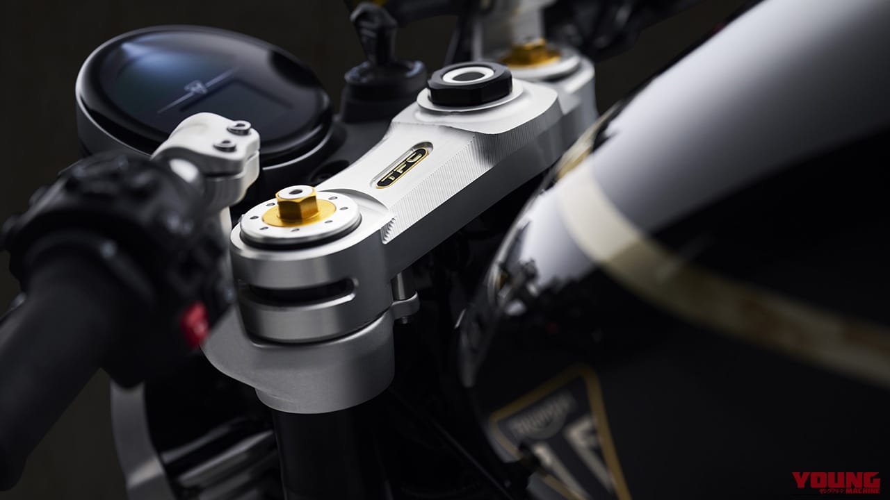 【世界限定750台】 オーリンズとブレンボを標準装備した、289万9000円の至高のモダンクラシック・トライアンフ「スピードツイン1200 TFC」が登場