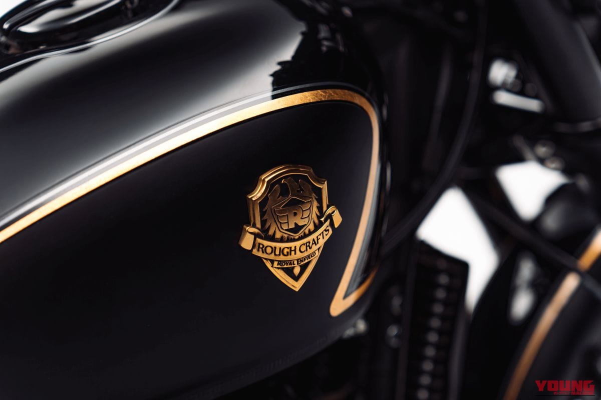 ROYAL ENFIELD SHOTGUN 650 × Rough Crafts Edition|【日本限定5台】135万6300円で手にする極上の職人技。黒と金で彩られたロイヤルエンフィールド「ショットガン650」ラフ・クラフツ仕様が抽選販売へ
