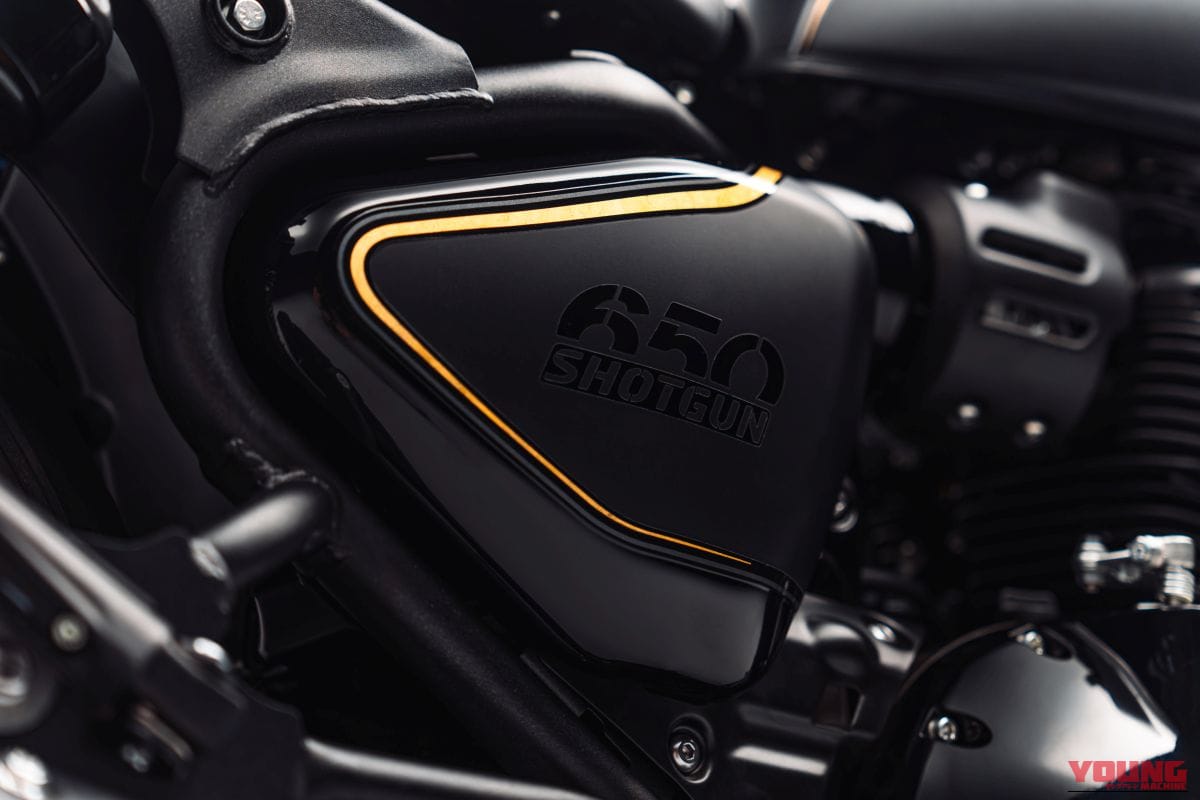 ROYAL ENFIELD SHOTGUN 650 × Rough Crafts Edition|【日本限定5台】135万6300円で手にする極上の職人技。黒と金で彩られたロイヤルエンフィールド「ショットガン650」ラフ・クラフツ仕様が抽選販売へ