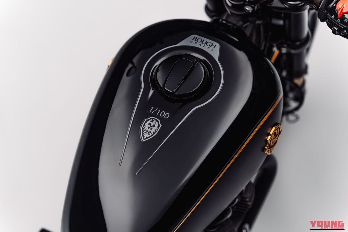 ROYAL ENFIELD SHOTGUN 650 × Rough Crafts Edition|【日本限定5台】135万6300円で手にする極上の職人技。黒と金で彩られたロイヤルエンフィールド「ショットガン650」ラフ・クラフツ仕様が抽選販売へ