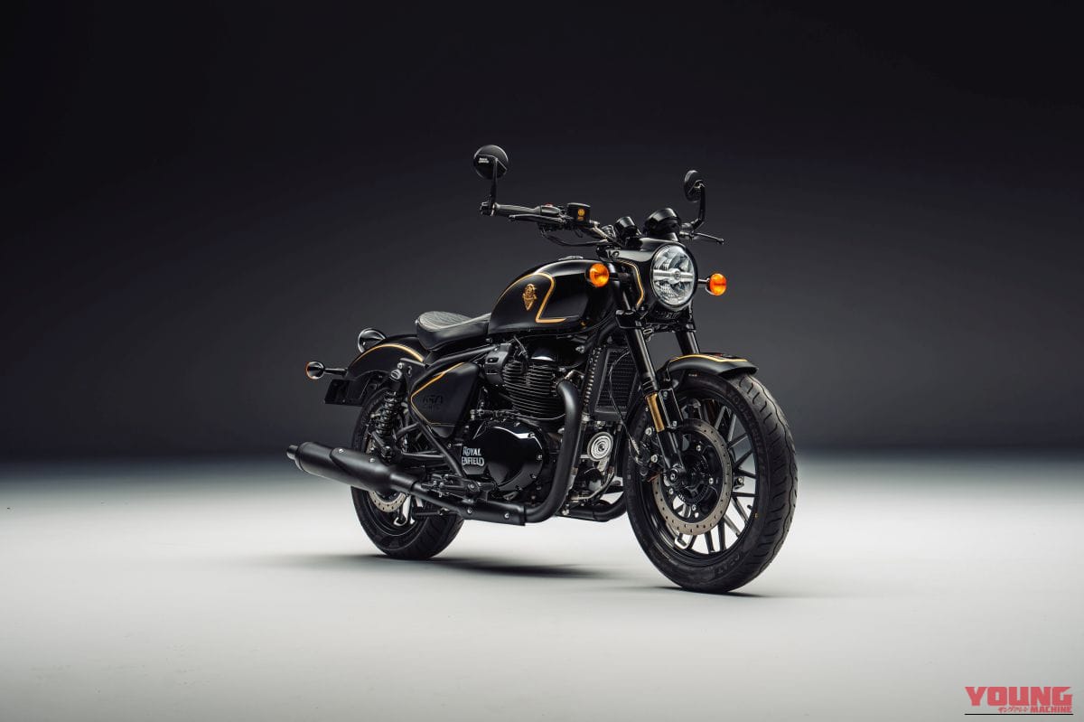 ROYAL ENFIELD SHOTGUN 650 × Rough Crafts Edition｜【日本限定5台】135万6300円で手にする極上の職人技。黒と金で彩られたロイヤルエンフィールド「ショットガン650」ラフ・クラフツ仕様が抽選販売へ