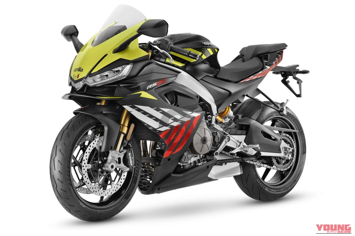 aprilia RS 660 Factory|【限定12台】198万円で手に入れる高次元のコーナリング。105馬力エンジンとウイングレットで戦闘力が向上した、アプリリア「RS 660ファクトリー」の妥協なき進化