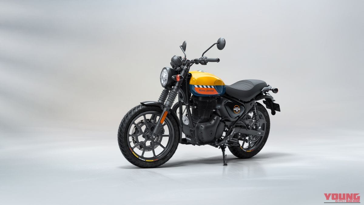 ROYAL ENFIELD HUNTER 350|星座とボリウッドのアートを纏う、ストリートに映えるポップな新色。ロイヤルエンフィールド「ハンター350」2026年モデルに追加カラー2種が登場