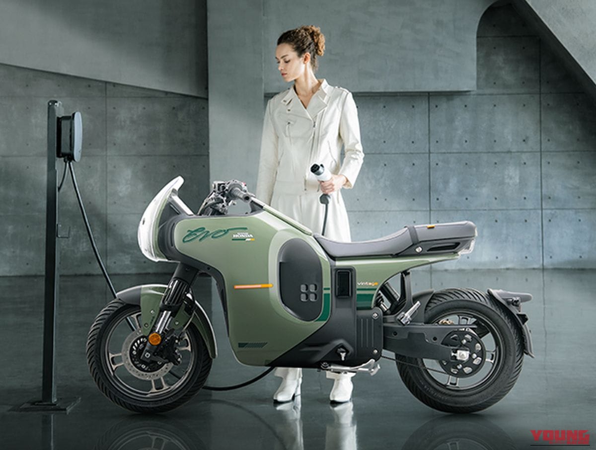 Wuyang-Honda E-VO｜15.8kWの猛烈パワーとカメラ連携の融合! 街乗りからサーキット走行までこなす、中国ホンダの万能電動カフェレーサーが2026年モデルにアップデート【海外】