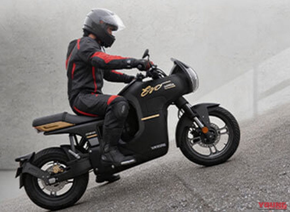 Wuyang-Honda E-VO｜15.8kWの猛烈パワーとカメラ連携の融合! 街乗りからサーキット走行までこなす、中国ホンダの万能電動カフェレーサーが2026年モデルにアップデート【海外】