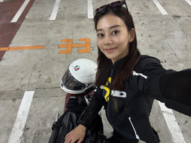 指出瑞貴|女優指出瑞貴「バイク×音楽×コーヒーdiary(仮)」その15~晴れ間が狙い目!雨ニモ負ケズ!占いに中華グルメ!タンデム親子?!お一人様大満喫DAY~