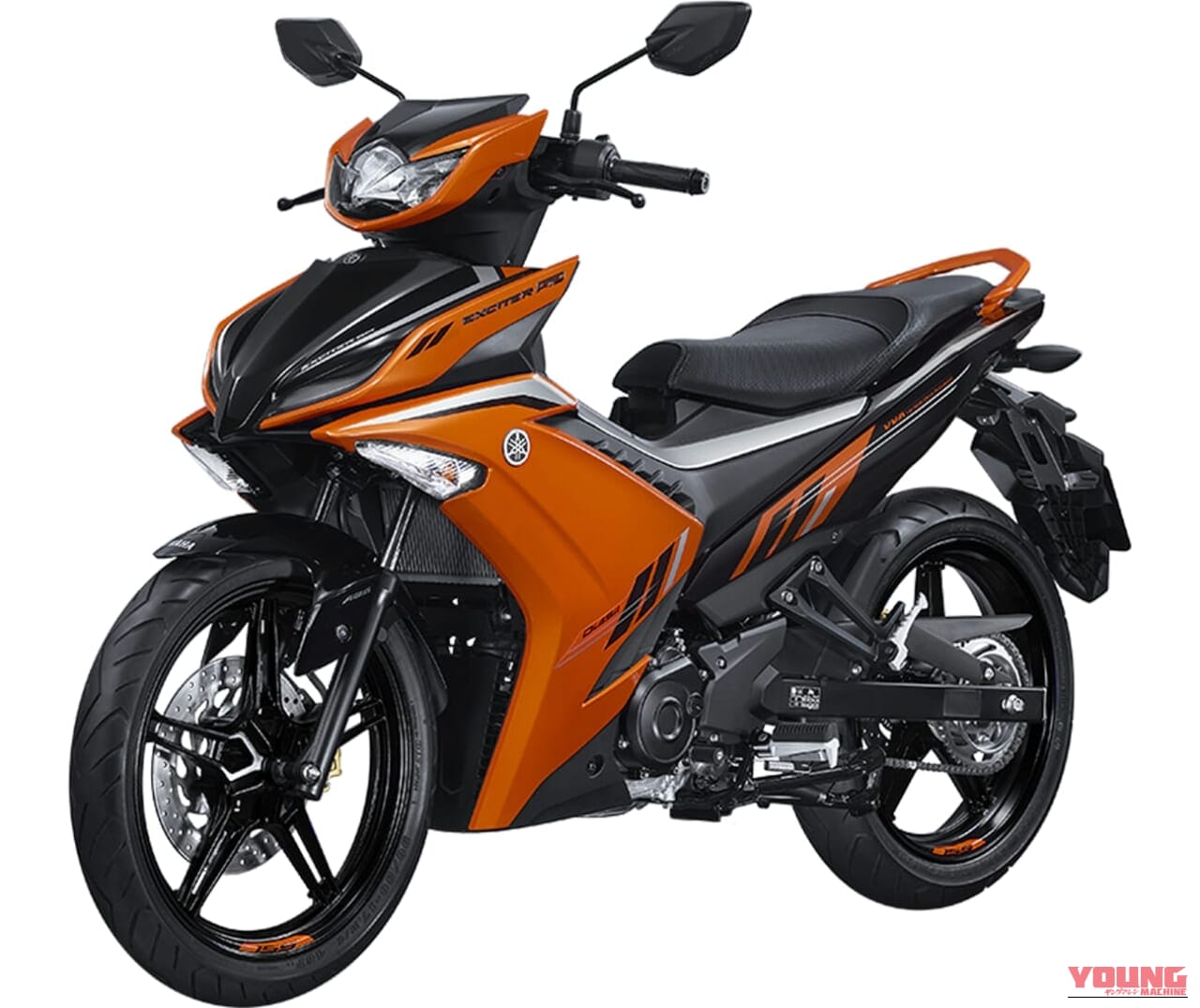 YAMAHA EXCITER 155 VVA TCS｜155ccにトラコン＆ABS！YZF-R15の心臓を積むプレミアム・アンダーボーン、ヤマハ新型「エキサイター155 VVA-TCS」登場【海外】