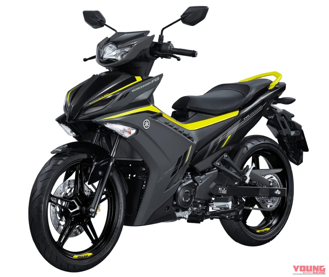 YAMAHA EXCITER 155 VVA TCS｜155ccにトラコン＆ABS！YZF-R15の心臓を積むプレミアム・アンダーボーン、ヤマハ新型「エキサイター155 VVA-TCS」登場【海外】