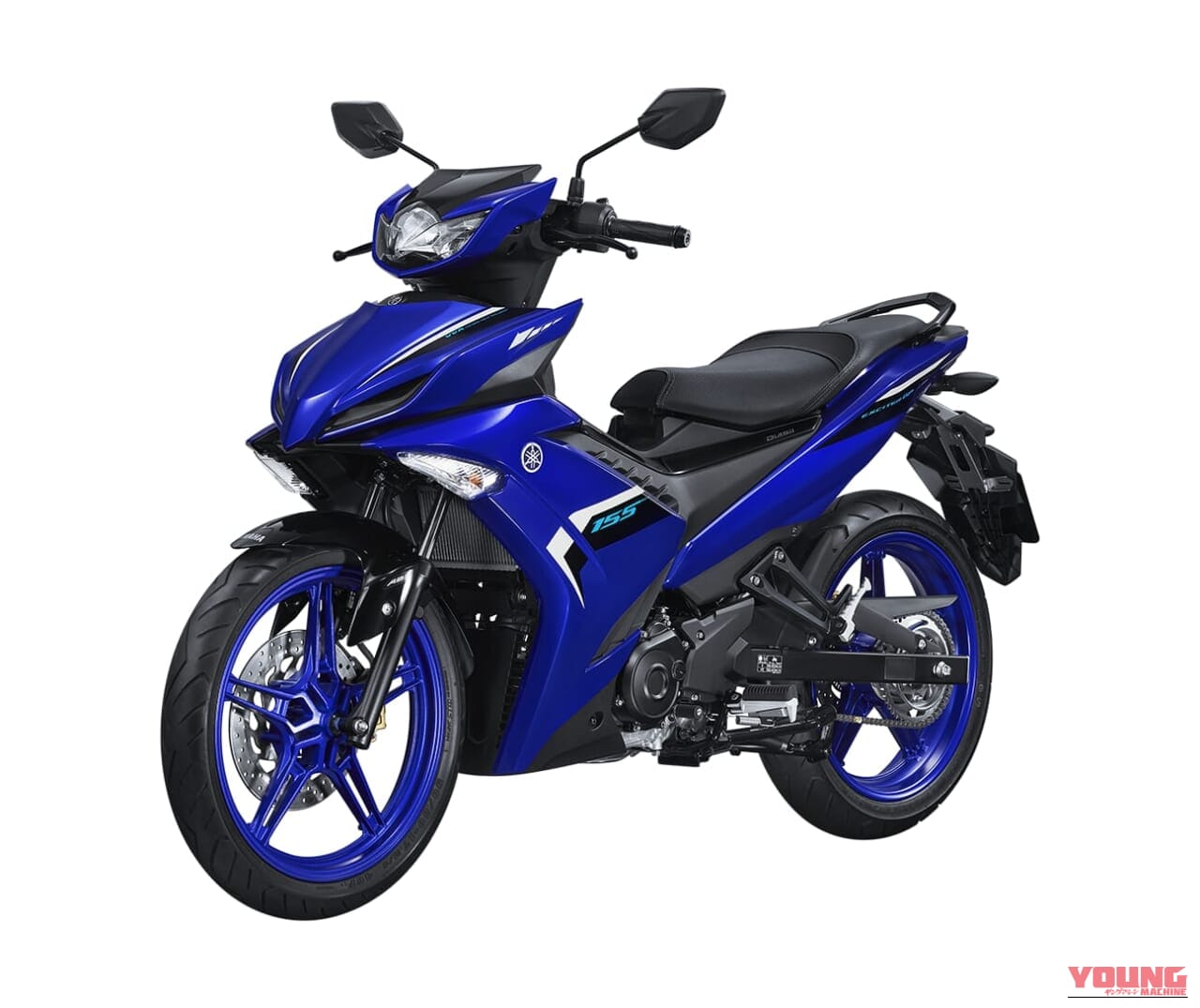 YAMAHA EXCITER 155 VVA TCS|155ccにトラコン&ABS!YZF-R15の心臓を積むプレミアム・アンダーボーン、ヤマハ新型「エキサイター155 VVA-TCS」登場【海外】
