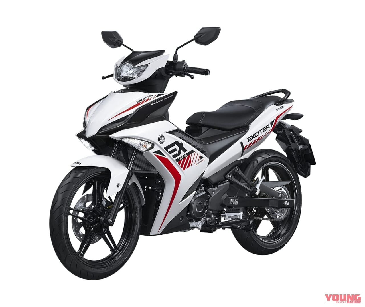 YAMAHA EXCITER 155 VVA TCS｜155ccにトラコン＆ABS！YZF-R15の心臓を積むプレミアム・アンダーボーン、ヤマハ新型「エキサイター155 VVA-TCS」登場【海外】