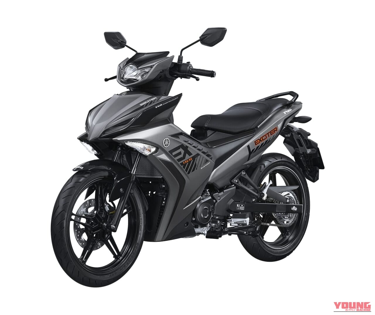 YAMAHA EXCITER 155 VVA TCS｜155ccにトラコン＆ABS！YZF-R15の心臓を積むプレミアム・アンダーボーン、ヤマハ新型「エキサイター155 VVA-TCS」登場【海外】