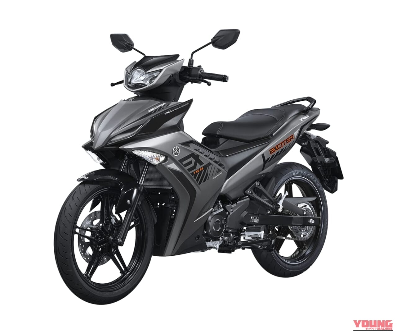 YAMAHA EXCITER 155 VVA TCS|155ccにトラコン&ABS!YZF-R15の心臓を積むプレミアム・アンダーボーン、ヤマハ新型「エキサイター155 VVA-TCS」登場【海外】