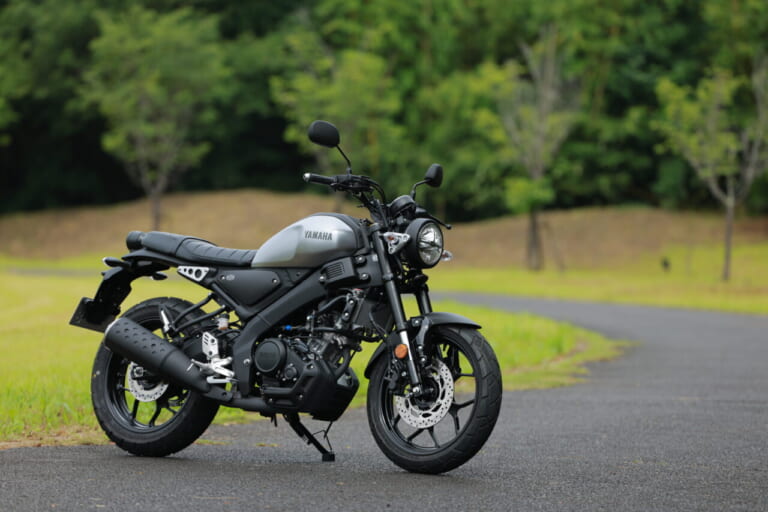 XSR155|【100㎞/h程度の実用域で十分な加速性能】ヤマハXSR155を全日本ライダー岡崎静夏が試乗インプレッション