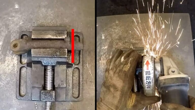 【DIY溶接】サビで穴が空いても諦めない! 高ナットを芯金に使った強度抜群のバイクパーツDIY修復法｜【DIY溶接】サビで穴が空いても諦めない! 高ナットを芯金に使った強度抜群のバイクパーツDIY修復法「サイドスタンド編」