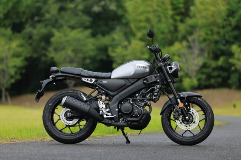 XSR155|【100㎞/h程度の実用域で十分な加速性能】ヤマハXSR155を全日本ライダー岡崎静夏が試乗インプレッション