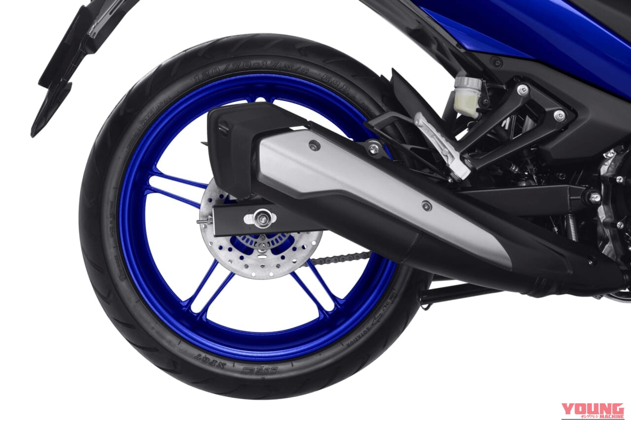 YAMAHA EXCITER 155 VVA TCS｜155ccにトラコン＆ABS！YZF-R15の心臓を積むプレミアム・アンダーボーン、ヤマハ新型「エキサイター155 VVA-TCS」登場【海外】